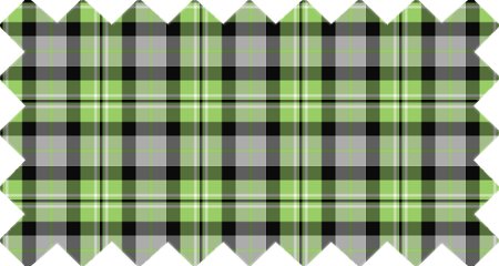 Light Green and Gray Plaid