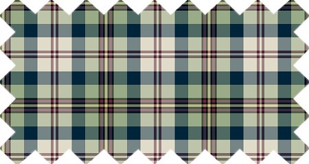 Light green and navy blue plaid