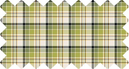 Light Green and Navy Blue Plaid