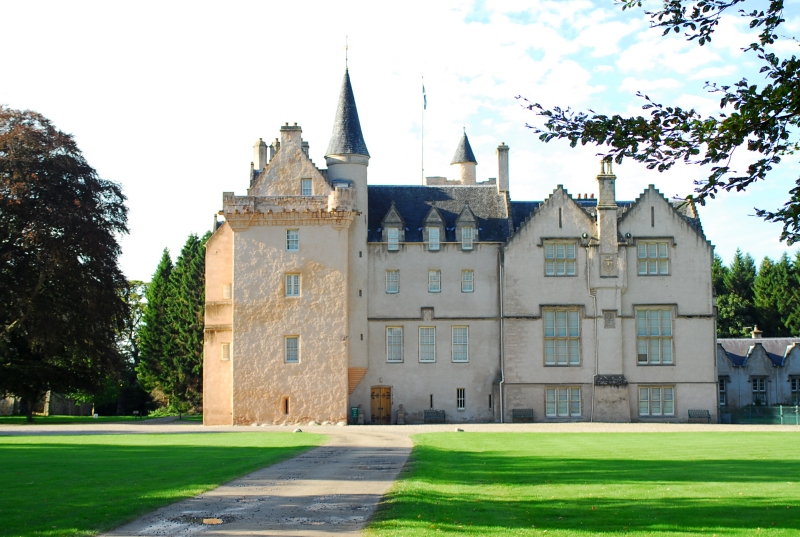 Brodie Castle, Scotland by Mihael Grmek