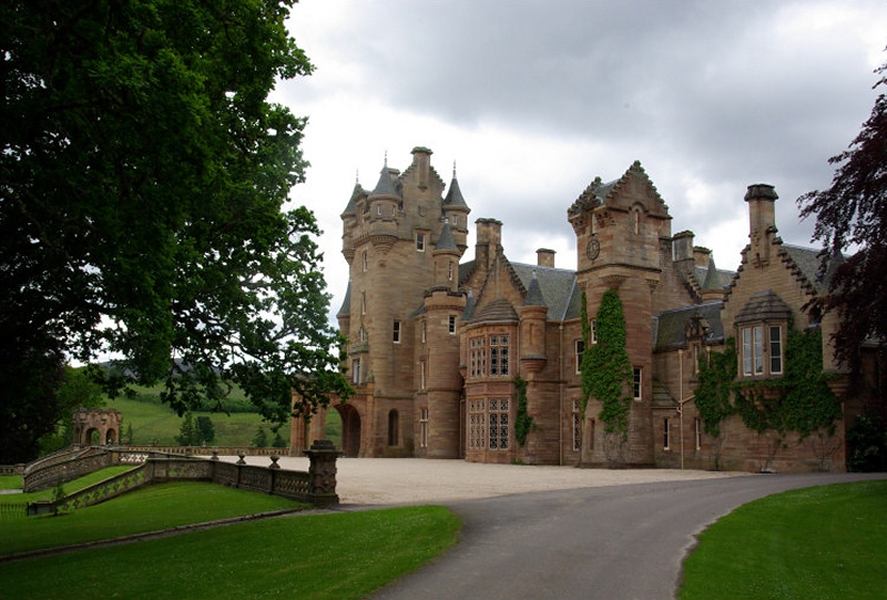 Ardross Castle by David Kratz