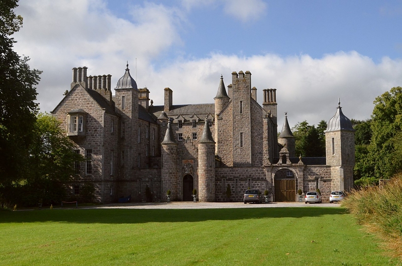 Skene House, Aberdeenshire by Andrew Tryon