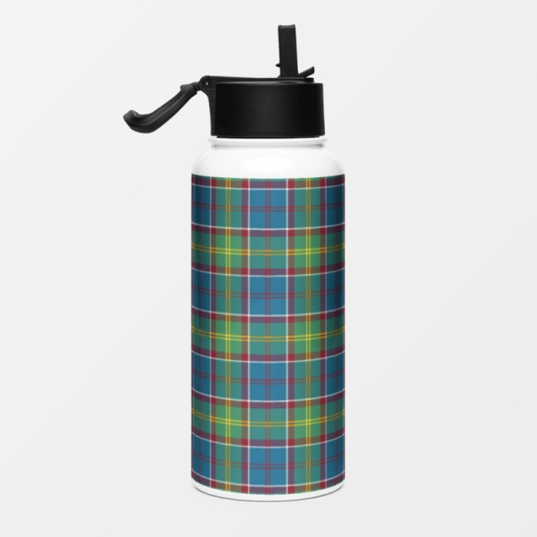 Plaid water bottle