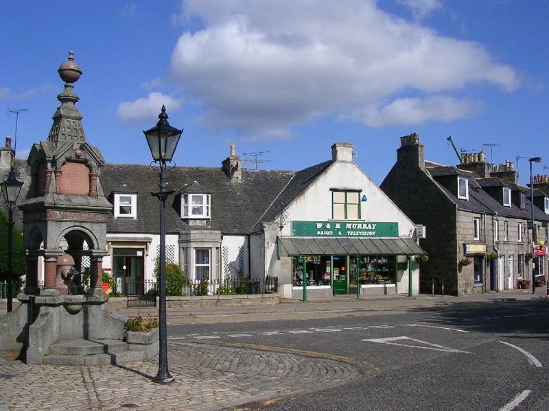 Main Street, Alford by Richard Slessor