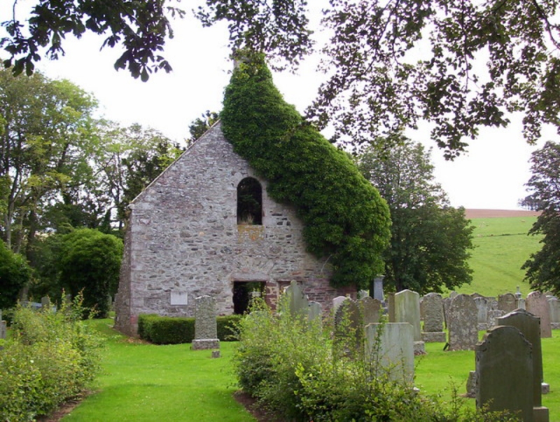 Ruins of St Donan's Church by David Ball
