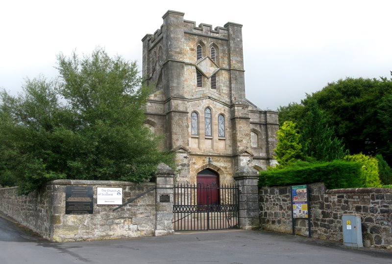 Muirkirk Parish Church by G Laird