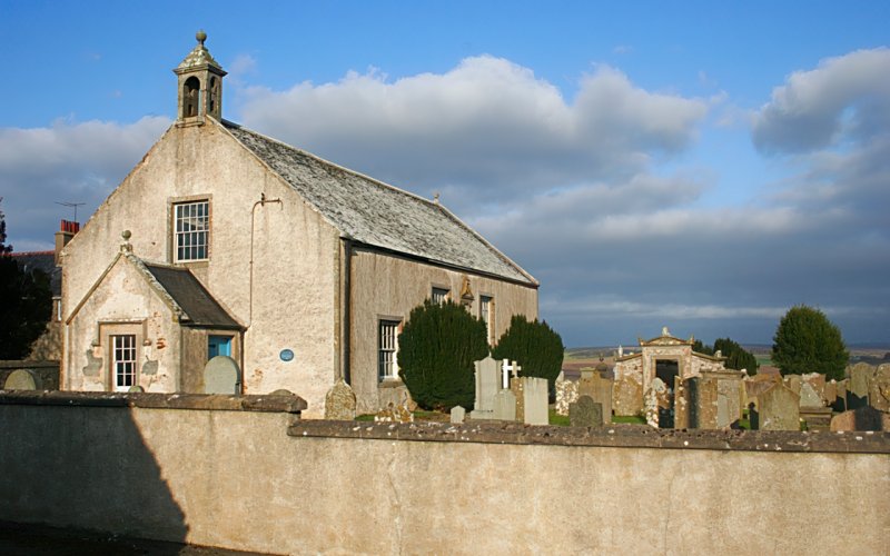 Alvah Parish Kirk by Anne Burgess