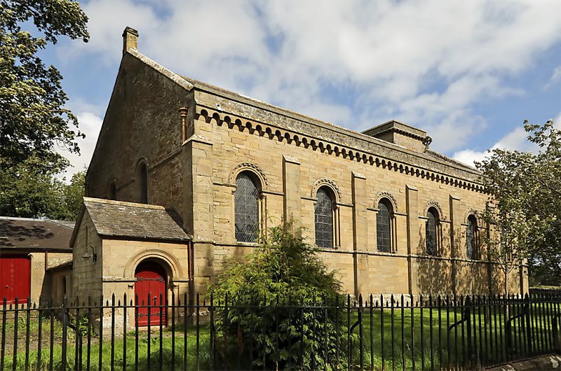 Hutton Parish Church by Walter Baxter