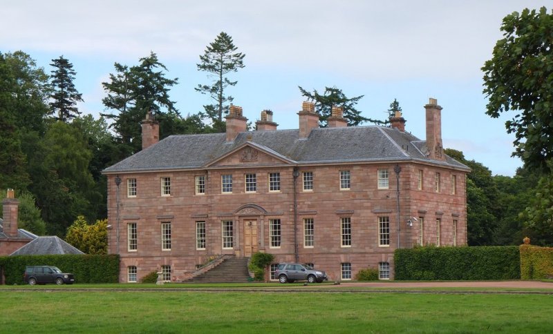 Mertoun House by Jim Barton