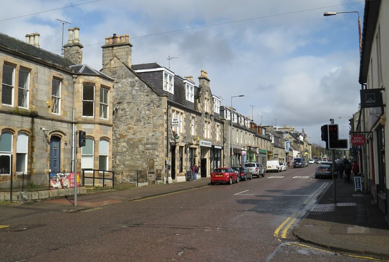 High Street, Grantown-on-Spey by Malc McDonald