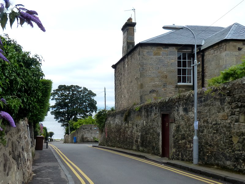 Shore Road at Aberdour by Mat Fascione