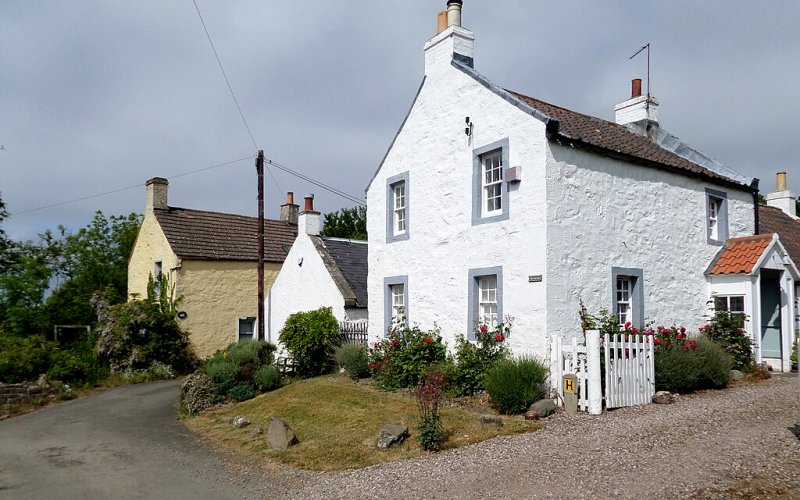 Balmerino Village by Rosser1954