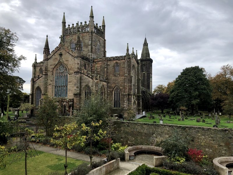 Dunfermline Abbey by Richard Webb