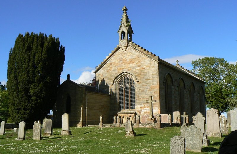Dunino Parish Church by James Allan