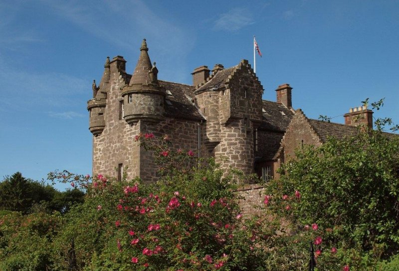 Gardyne Castle from North East by William