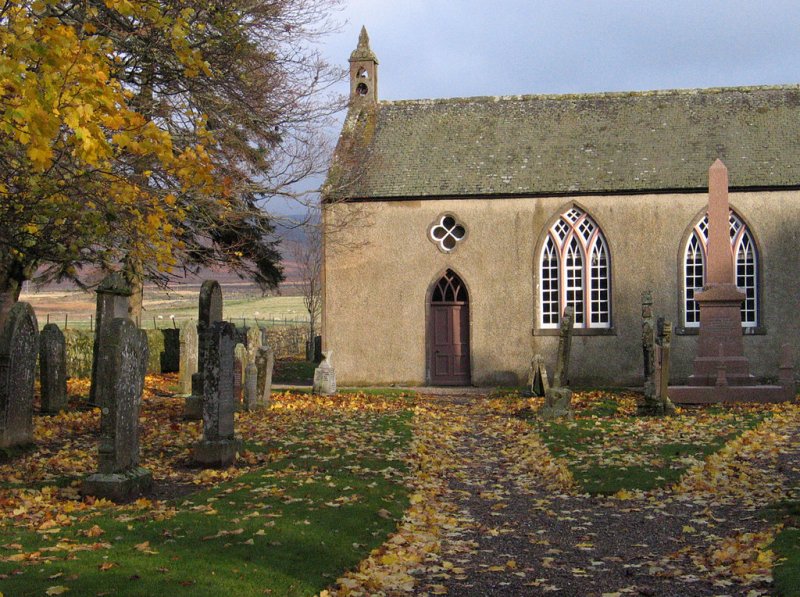 Lochlee Parish Church by Trevor Littlewood