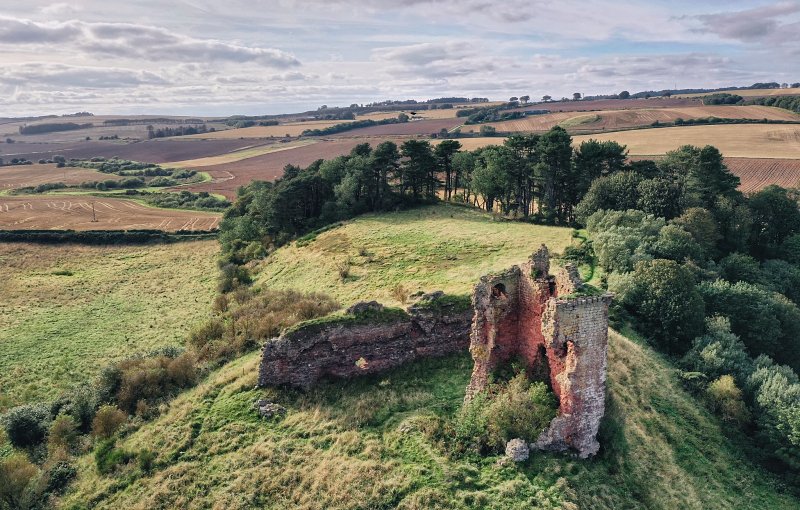 Redcastle, Angus by Tim Haynes