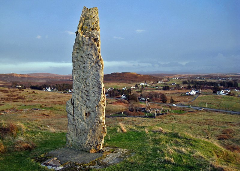 Duirinish Stone, Isle of Skye by Richard Dorrell