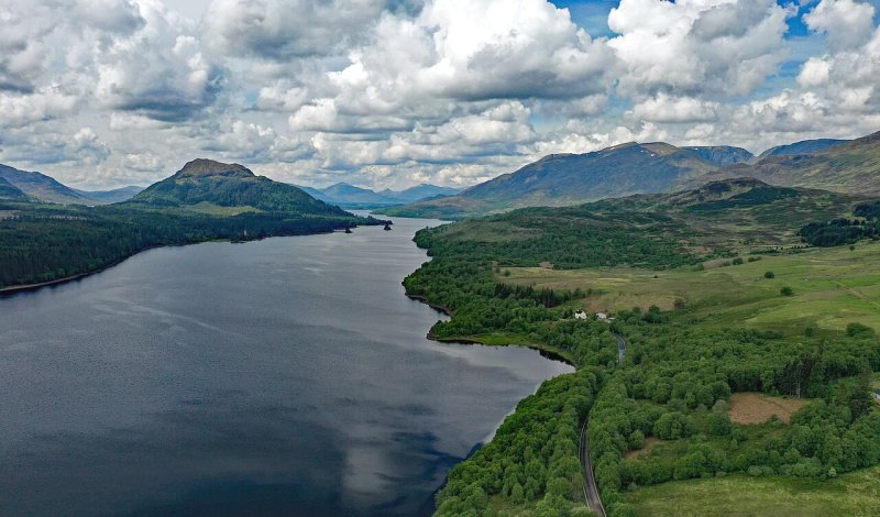 Loch Laggan by Gunther Tschuch