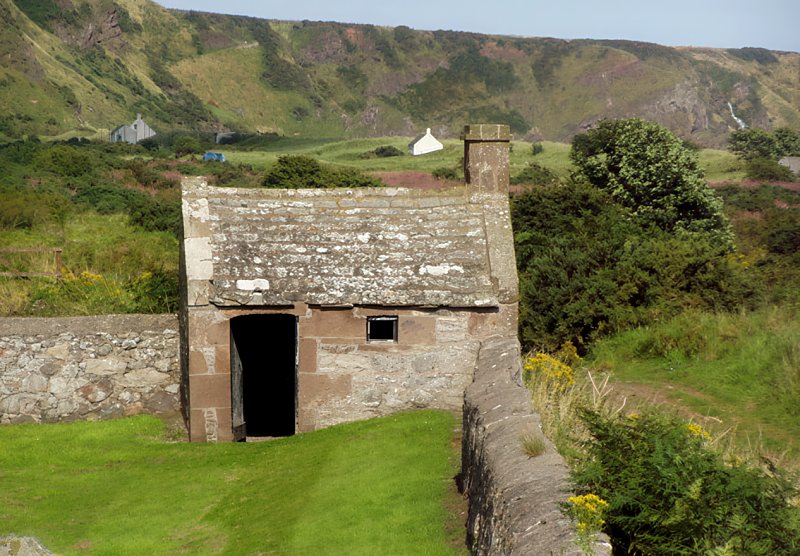 Watch House Nether Kirkyard, St Cyrus by Ewen Rennie