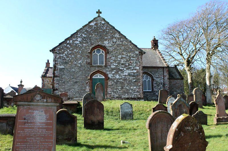 Twynholm Parish Church and Graveyard by Billy McCrorie