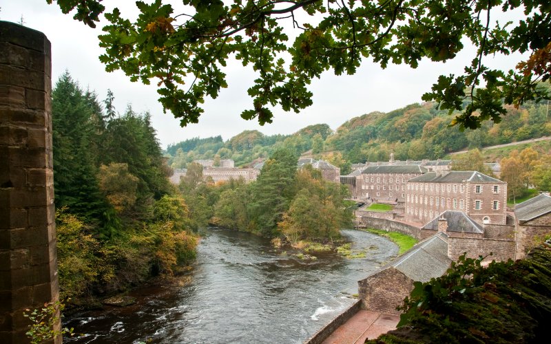 New Lanark by Graeme Churchard