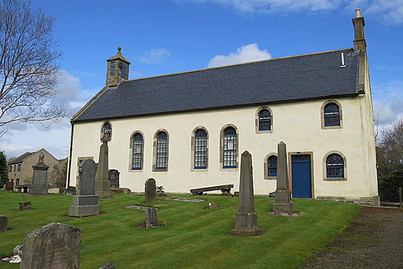 Livingstone Old Parish Kirk by Anne Burgess