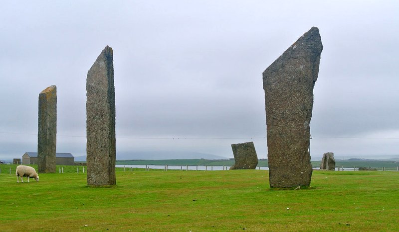 Standing Stones of Stenness, by Mark A. Wilson