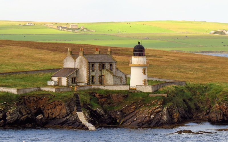 Helliar Holm Lighthouse, Shapinsay