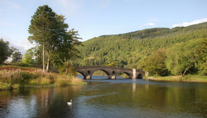 Kenmore Bridge at Loch Tay by Matthew Bristow