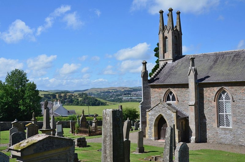 Cavers Church by Jim Barton