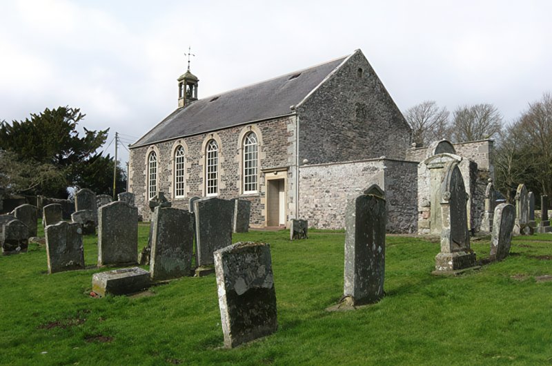 Stichill Parish Church by Walter Baxter