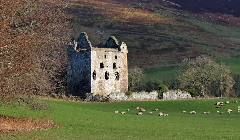 Newark Castle by Walter Baxter