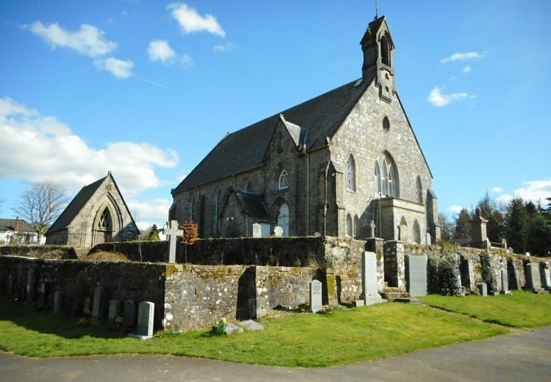 Strathblane Parish Church by Richard Sutcliffe