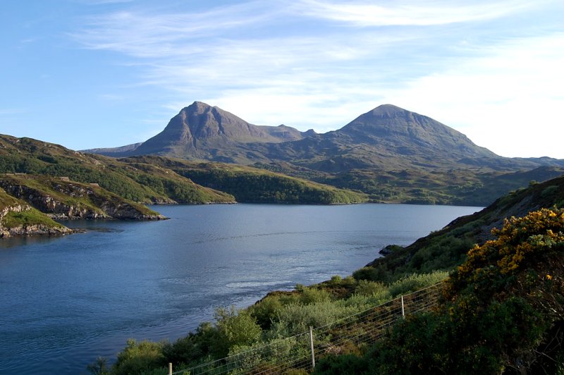 Loch Assynt and Quinag by Ken Bagnal