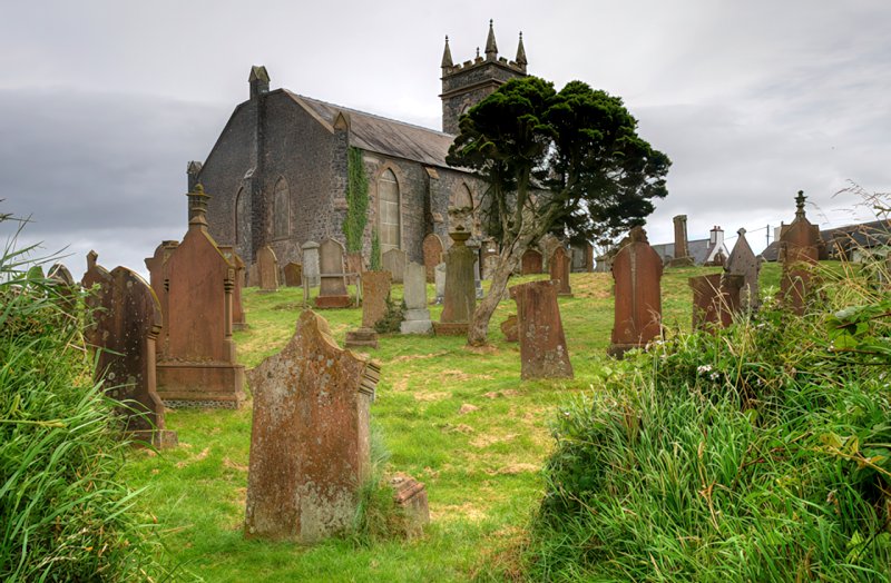 Stoneykirk Parish Church by David Dixon