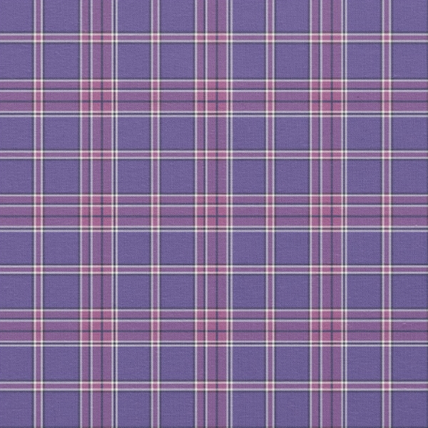 Purple plaid fabric