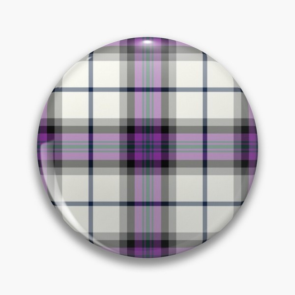 Alexander Dress tartan pinback button