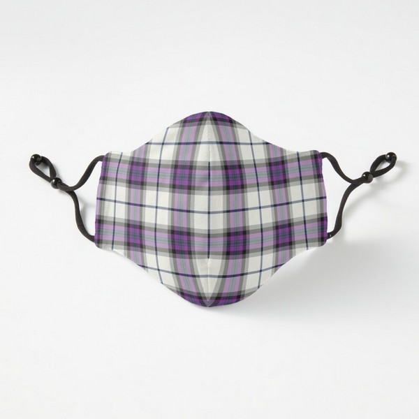 Alexander Dress tartan fitted face mask