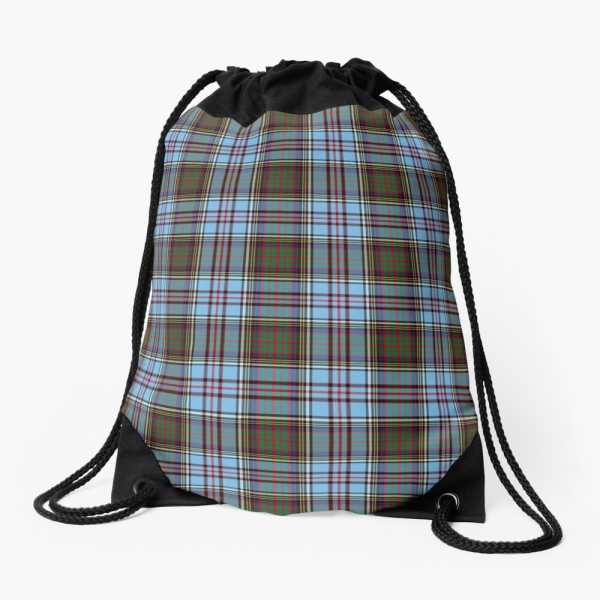 Anderson tartan drawstring bag