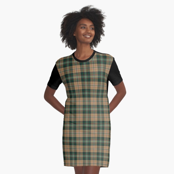 Arizona tartan tee shirt dress