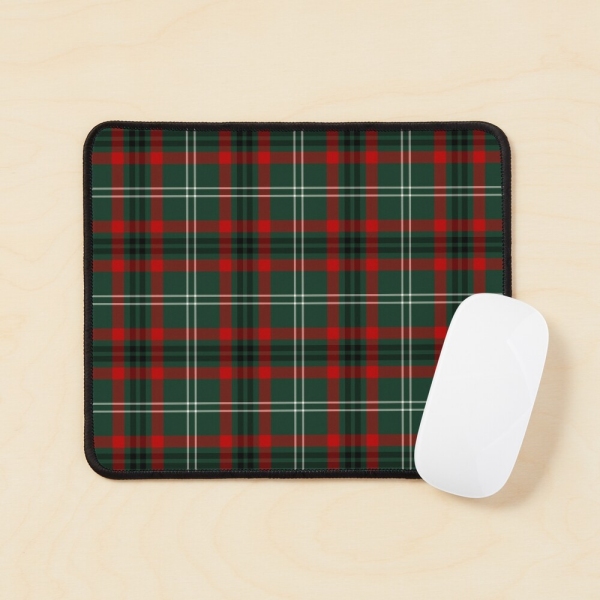 Arkansas tartan mouse pad