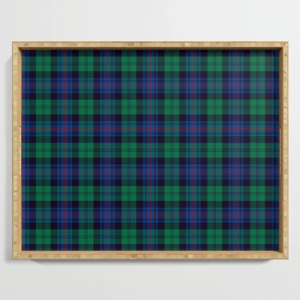 Armstrong tartan serving tray