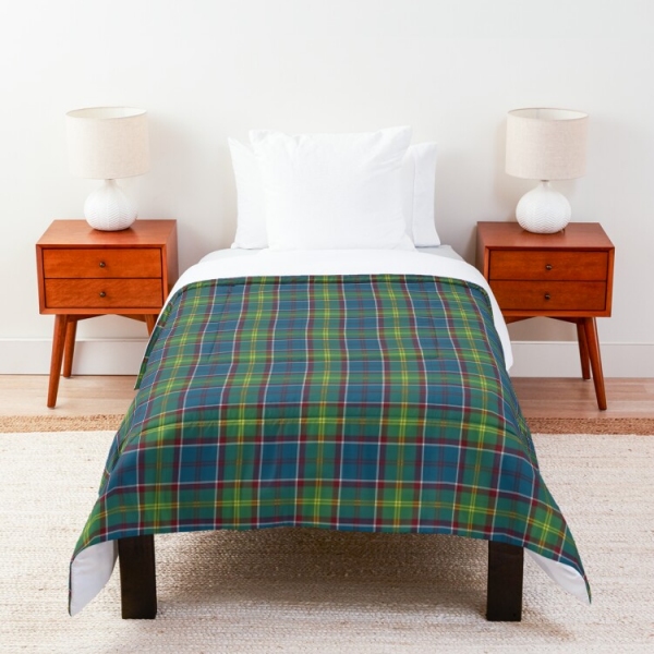 Ayrshire tartan comforter