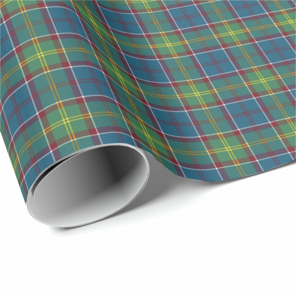 Ayrshire tartan wrapping paper