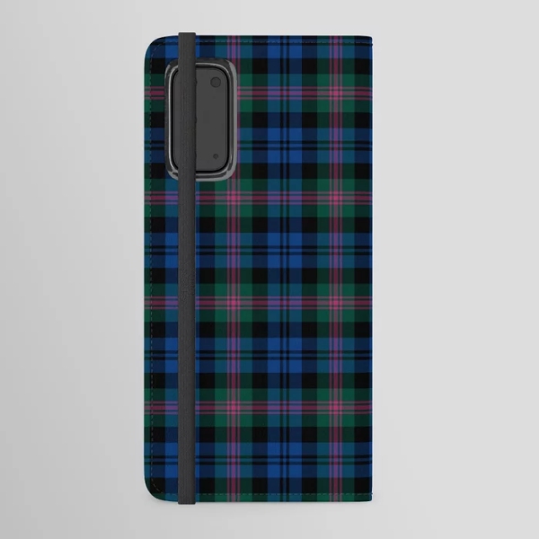 Clan Baird Tartan Samsung Wallet Case