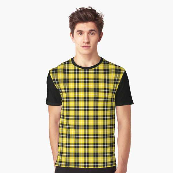 Barclay tartan tee shirt