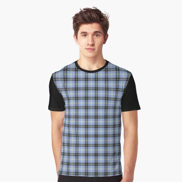 Bell tartan tee shirt