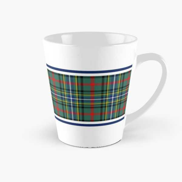 Bisset tartan tall mug