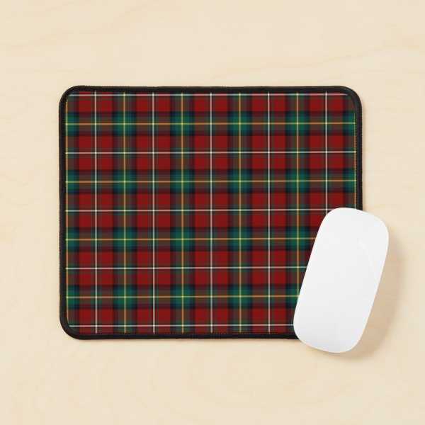 Boyd tartan mouse pad